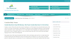 Desktop Screenshot of getnames.net
